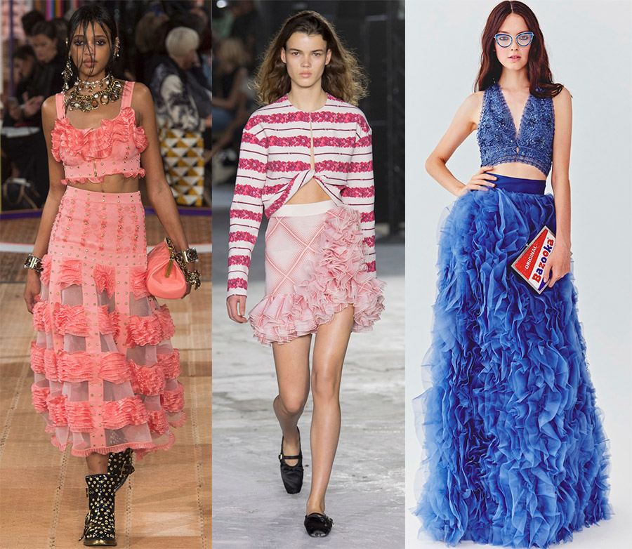 Jupes à la mode et belles