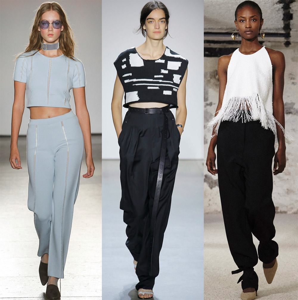 Tops, crop-tops et brassières des collections 2026