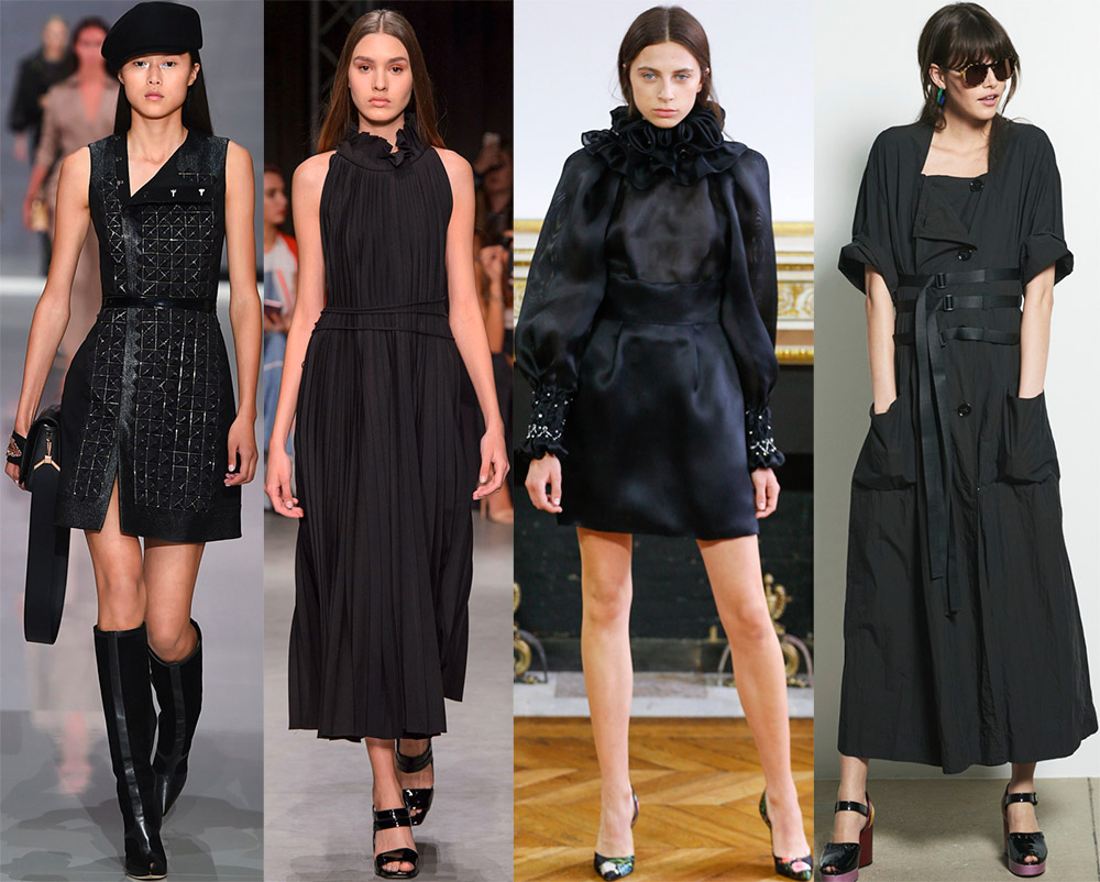 Robes noires à la mode 2026