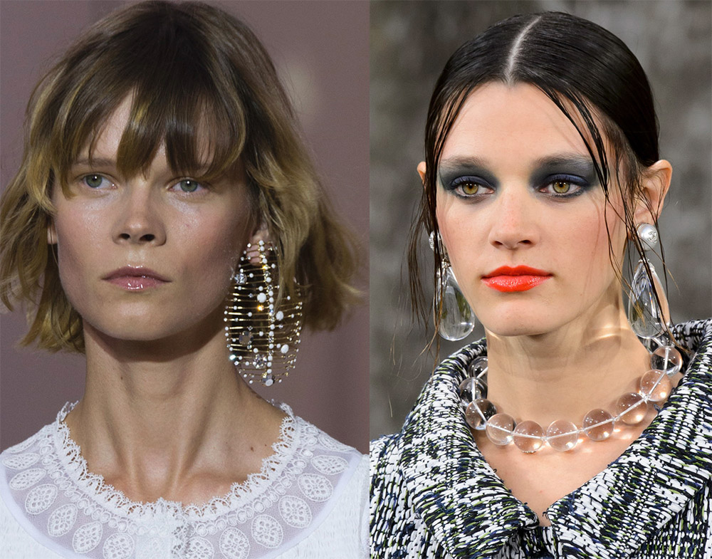 Grandes boucles d'oreilles