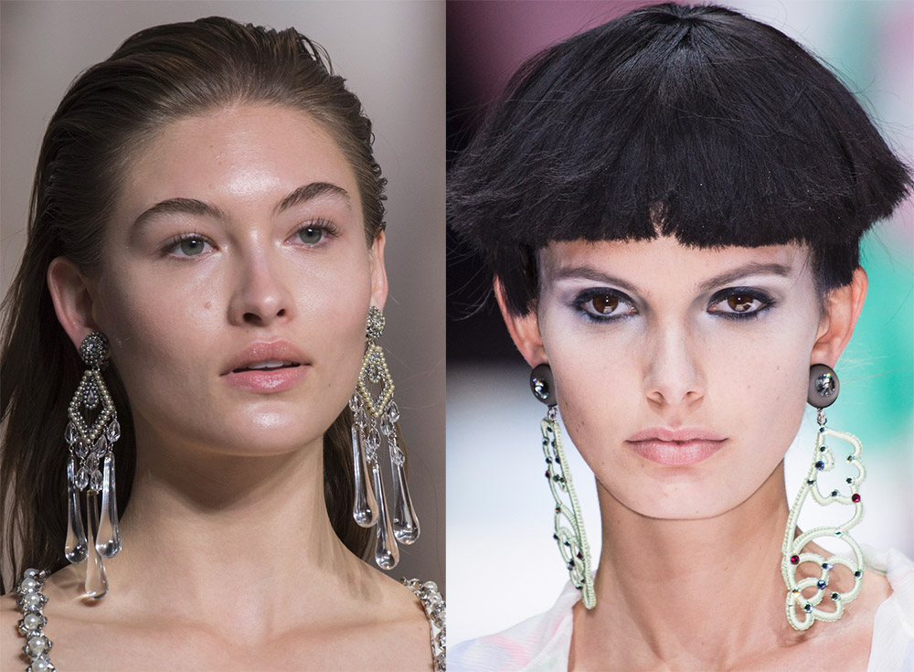 Grandes boucles d'oreilles