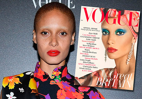 Top modèle sophistiqué et inhabituel Adwoa Aboa