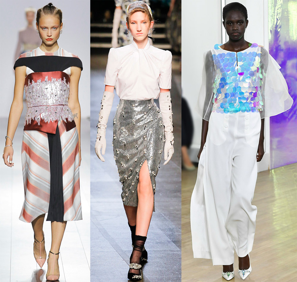 Looks de vacances avec des paillettes 2026