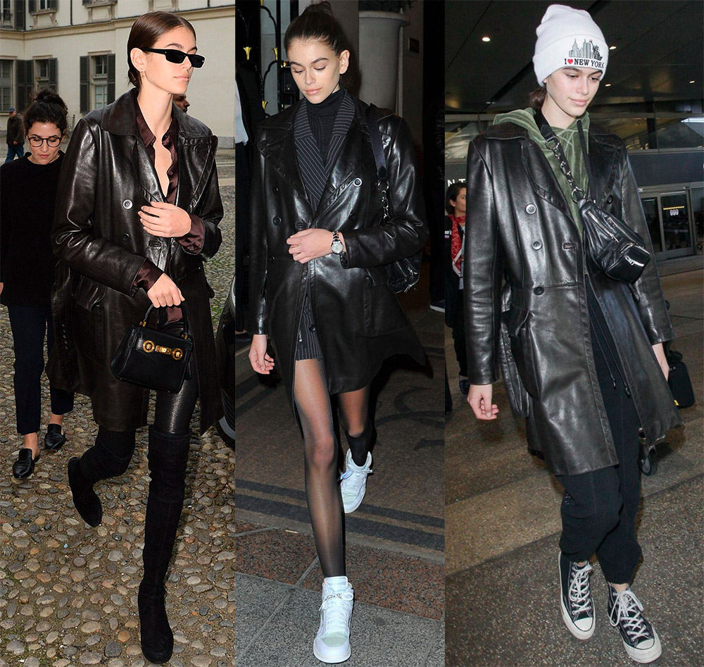 Le style décontracté de Kaia Gerber