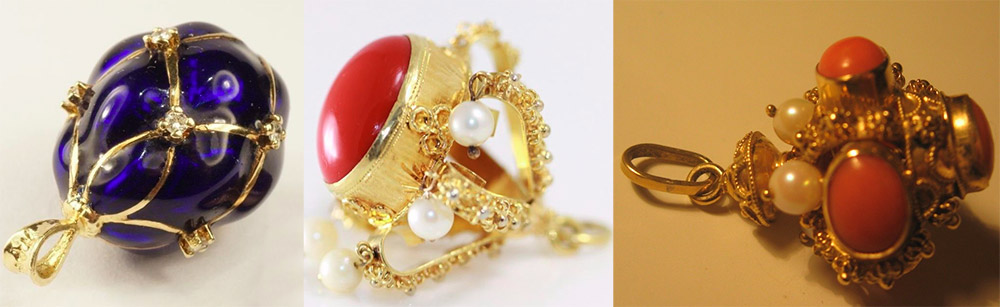 Charmes de bracelet en or