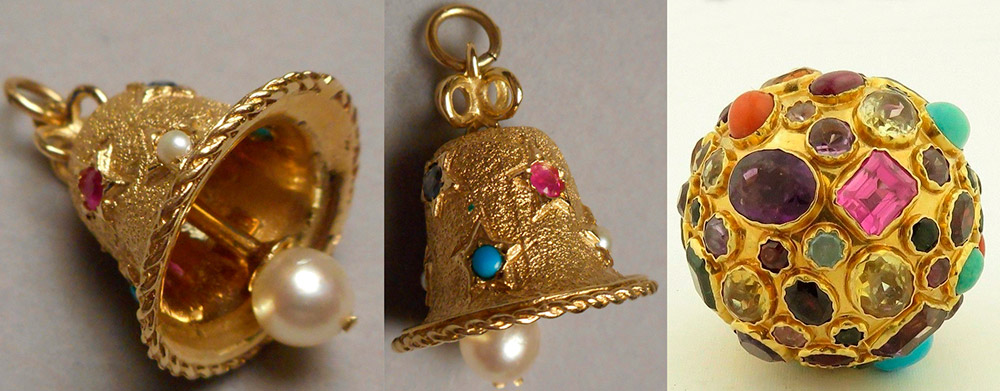 Charmes de bracelet en or