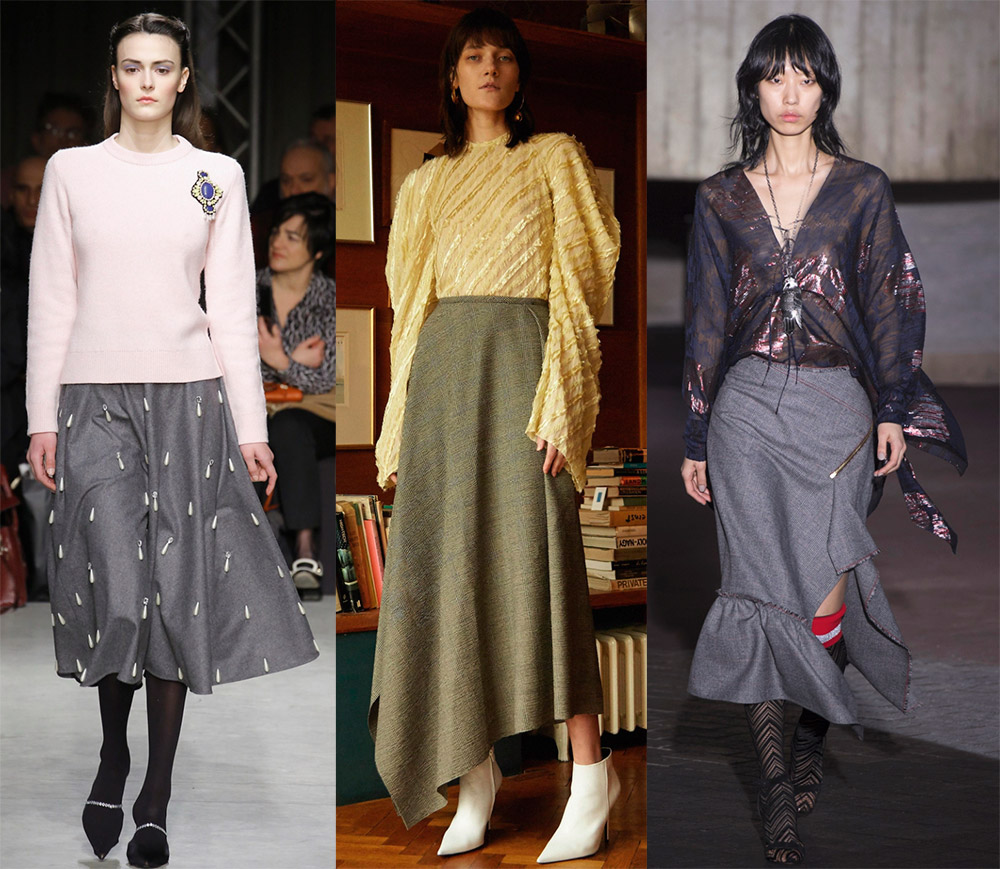 Jupes chaudes à la mode