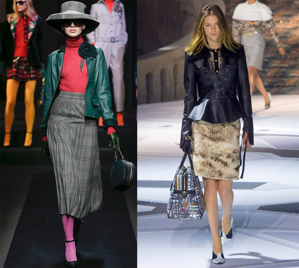 Jupes chaudes à la mode