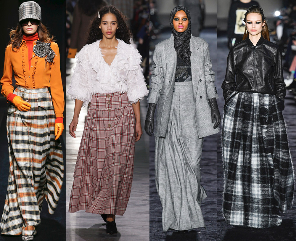 Jupes chaudes à la mode