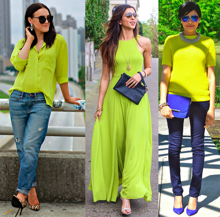 Vêtements femme chartreuse