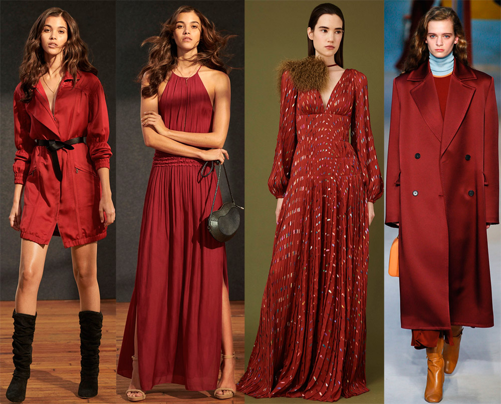 Couleurs à la mode dans les vêtements 2025-2026