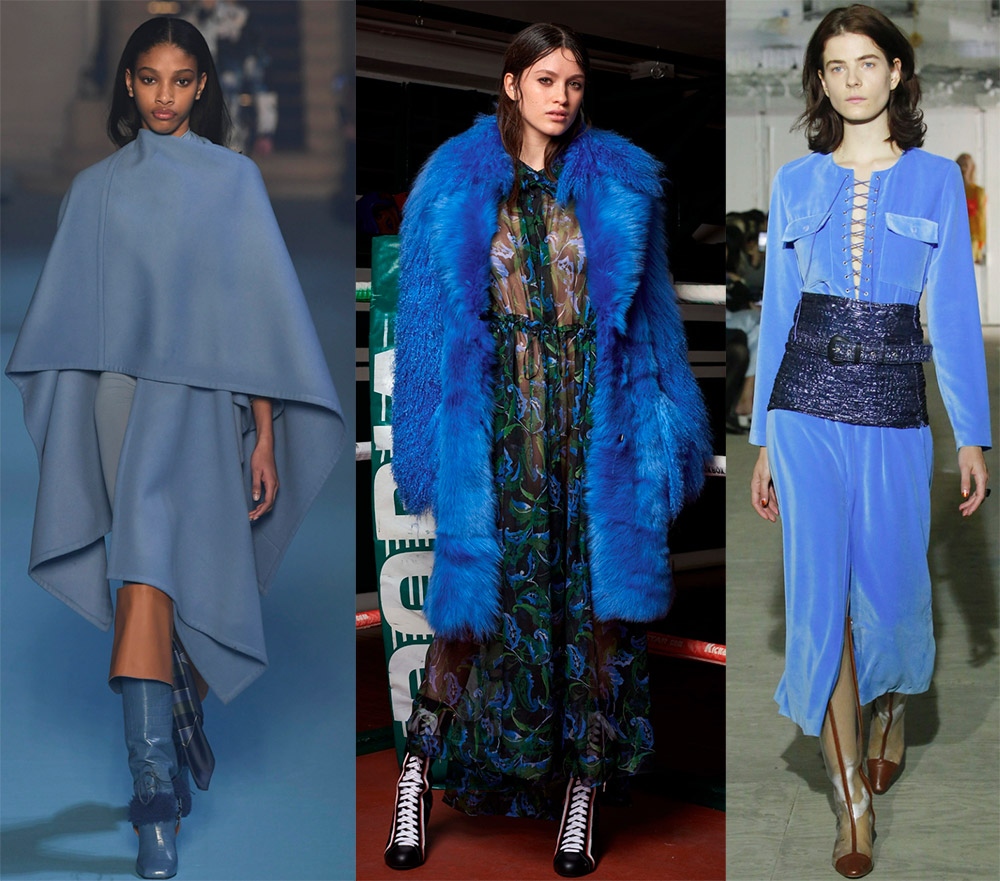 Nuances à la mode automne-hiver