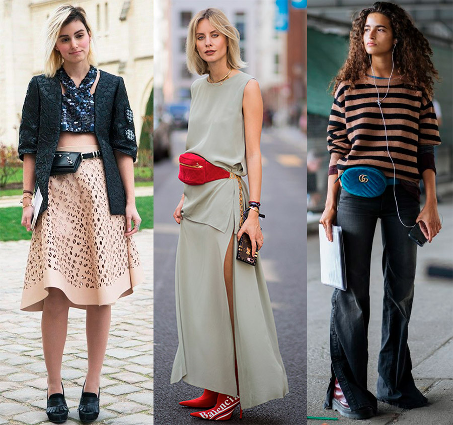 Comme c'est beau de porter des sacs ceinture