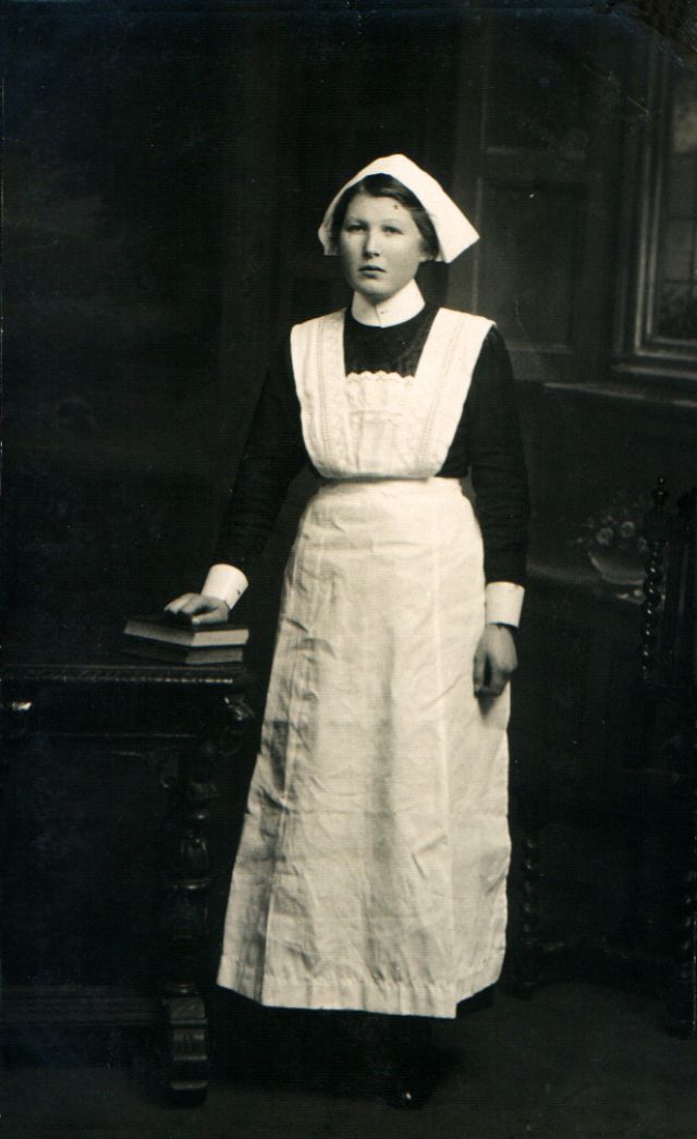 Photo vintage - femme de chambre