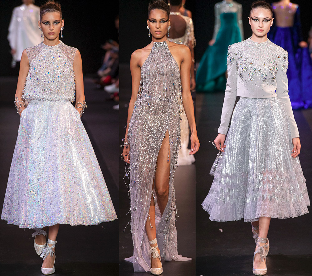 Robe de mariée en argent et mariage en argent