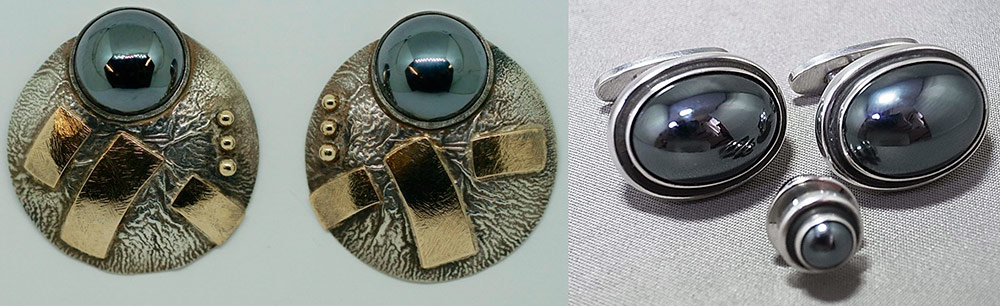 Bijoux avec hématite