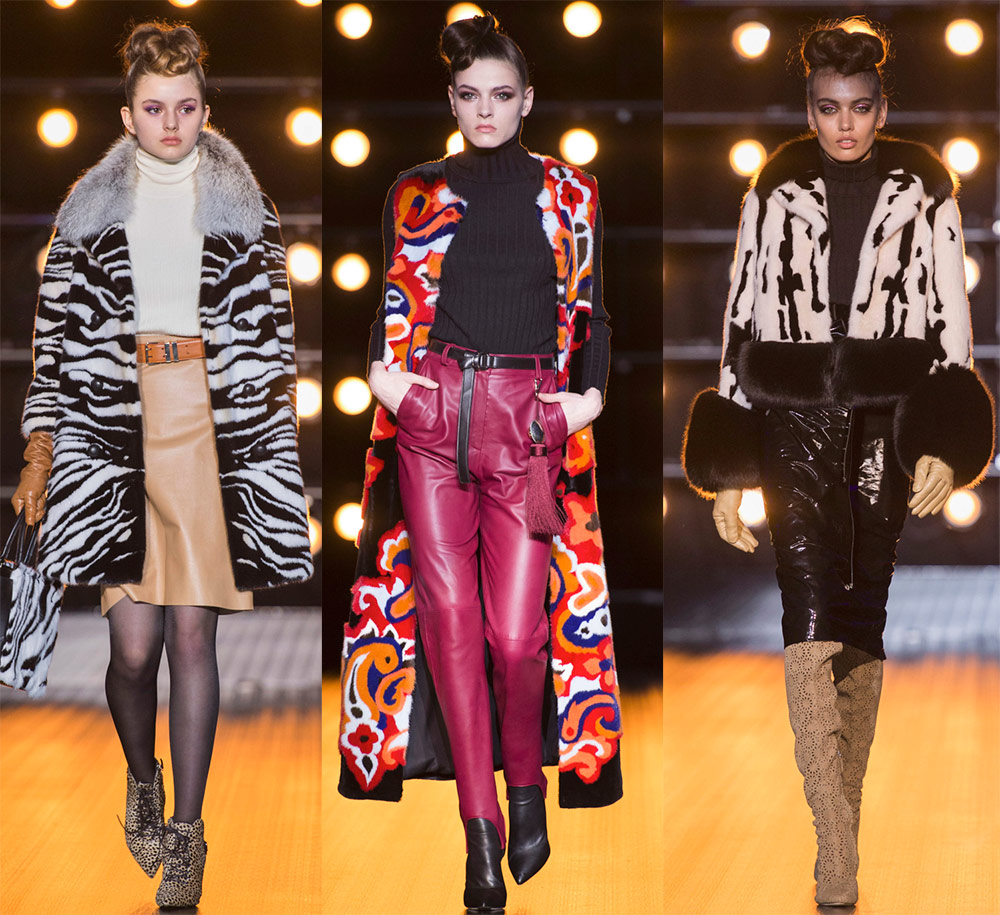 Manteaux de fourrure brillants et luxueux 2025-2026 de Braschi