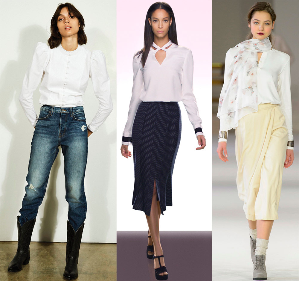 Belles blouses blanches