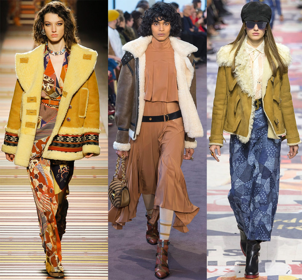 Manteaux en peau de mouton 2025-2026