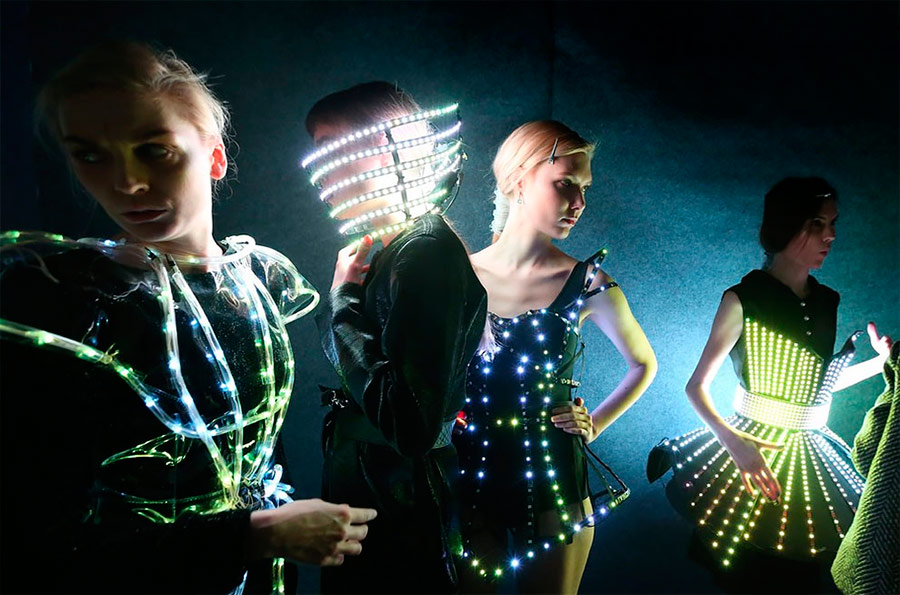 Style cyberpunk dans les vêtements