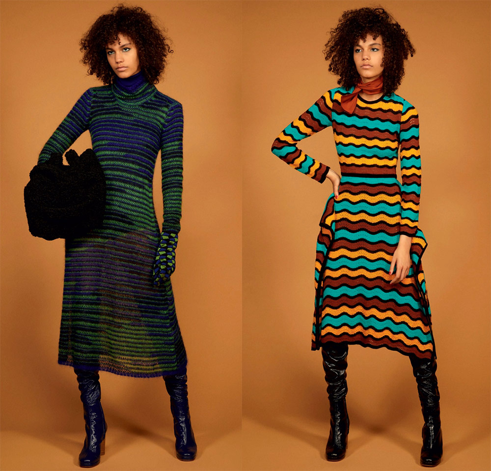 Robe en maille Missoni
