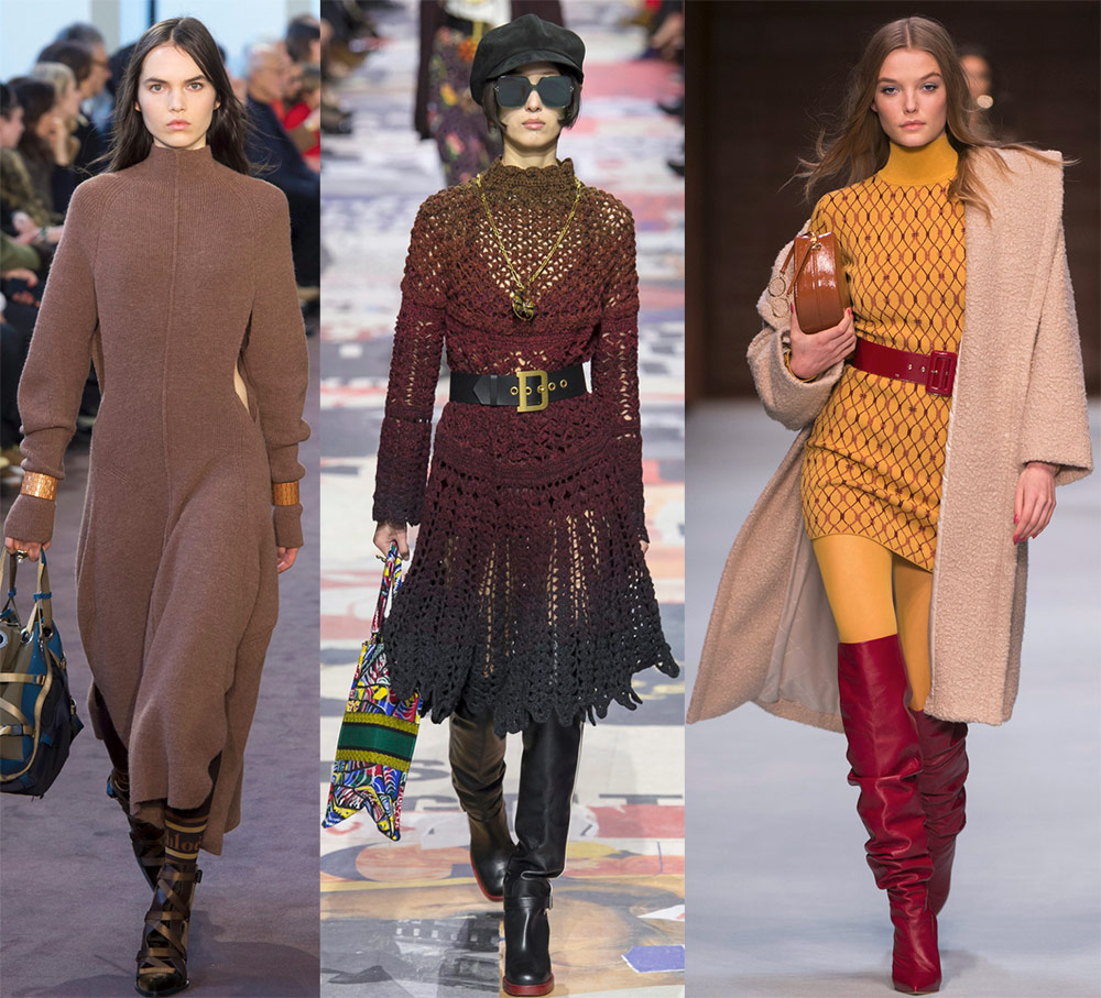 Robes tricotées à la mode 2025-2026