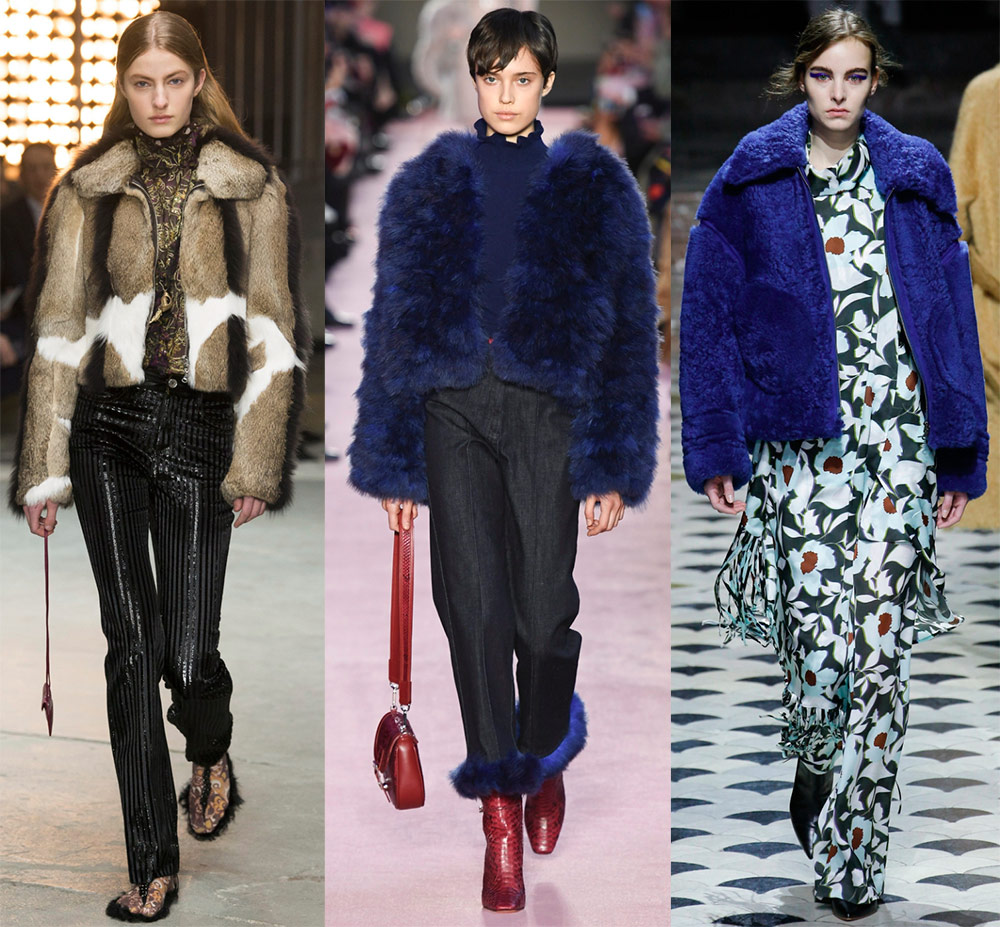 Vestes en fourrure pour l'hiver