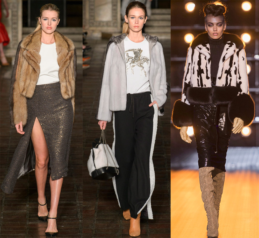 Vestes en fourrure pour l'hiver