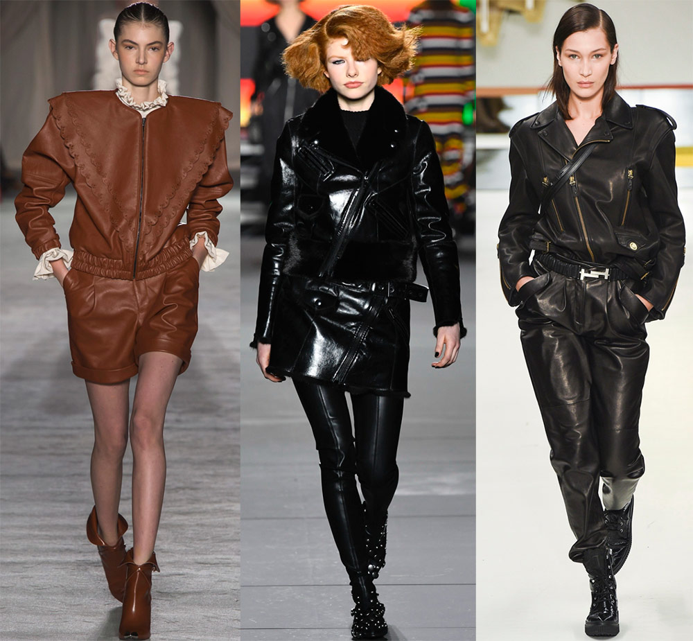 Vestes en cuir pour femmes