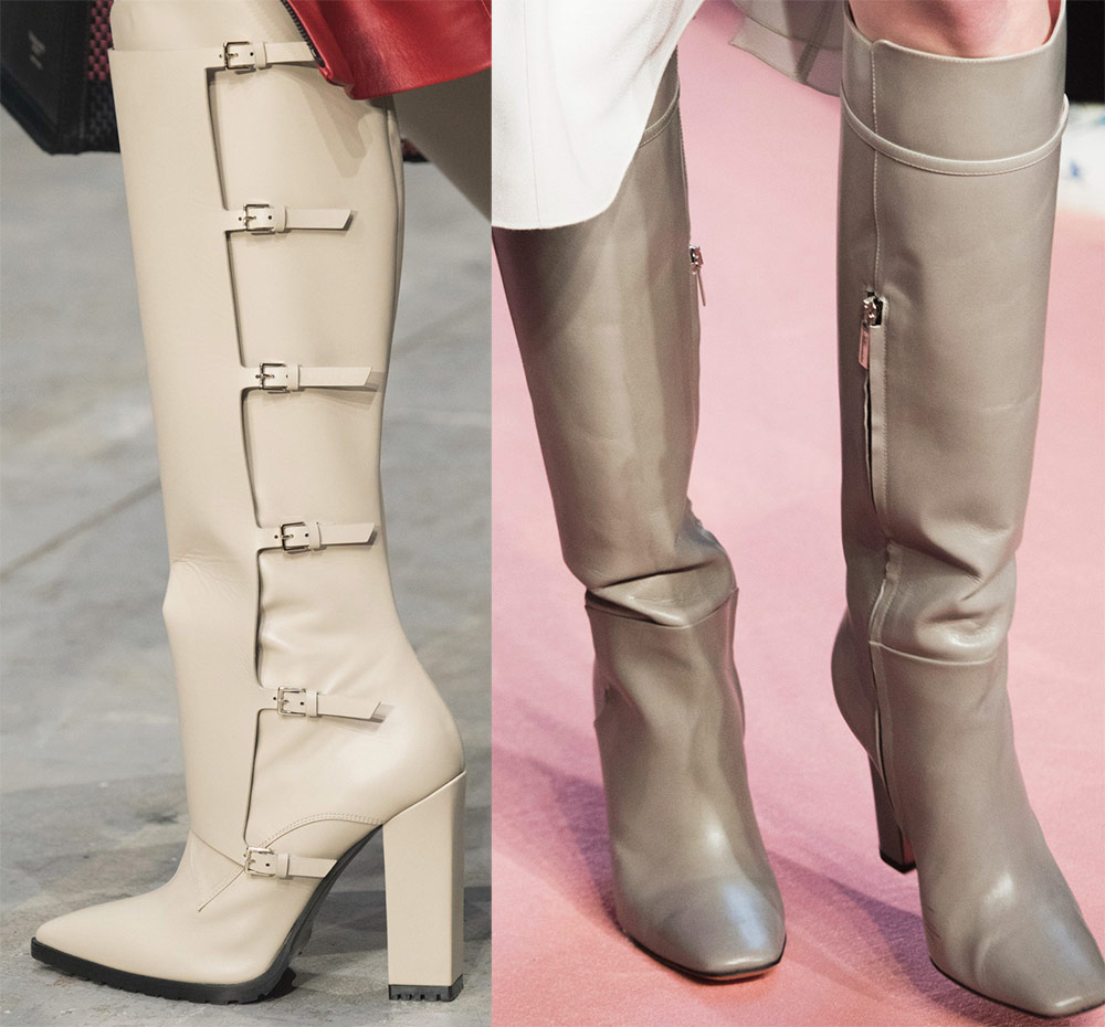 Bottes hautes à talons