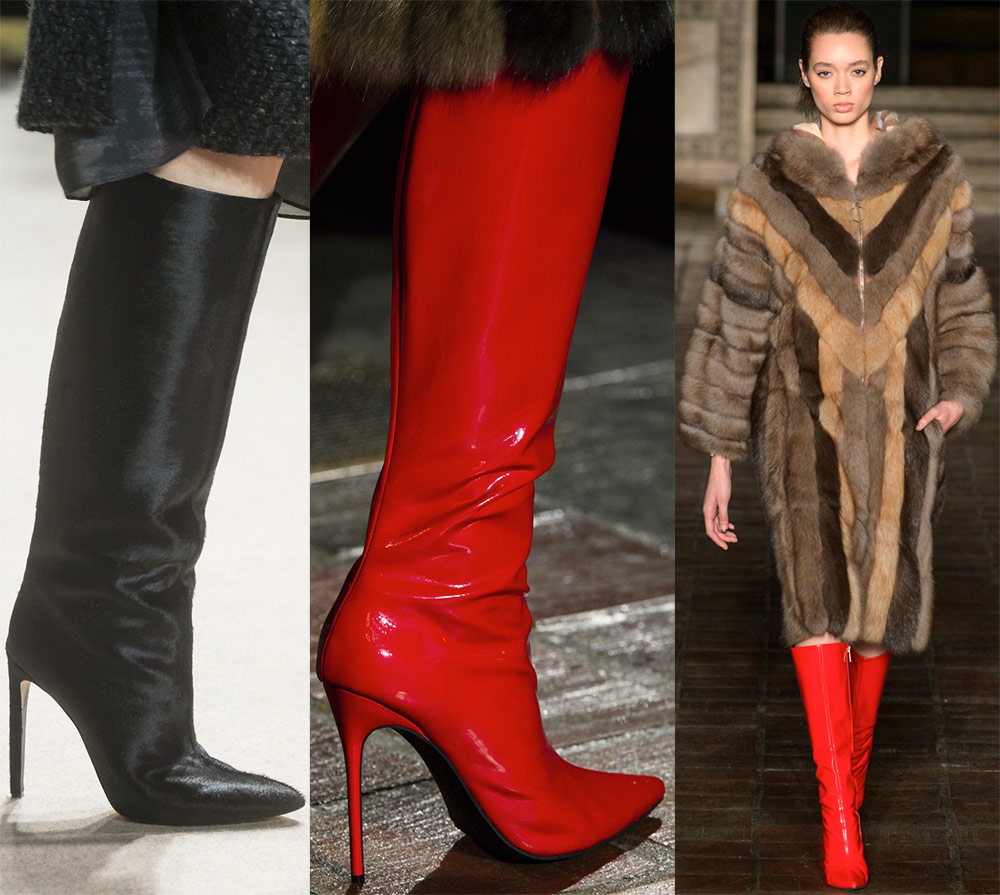 Bottes de mode à talons