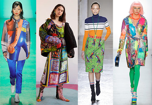 Impressions de mode inhabituelles sur les vêtements 2025-2026