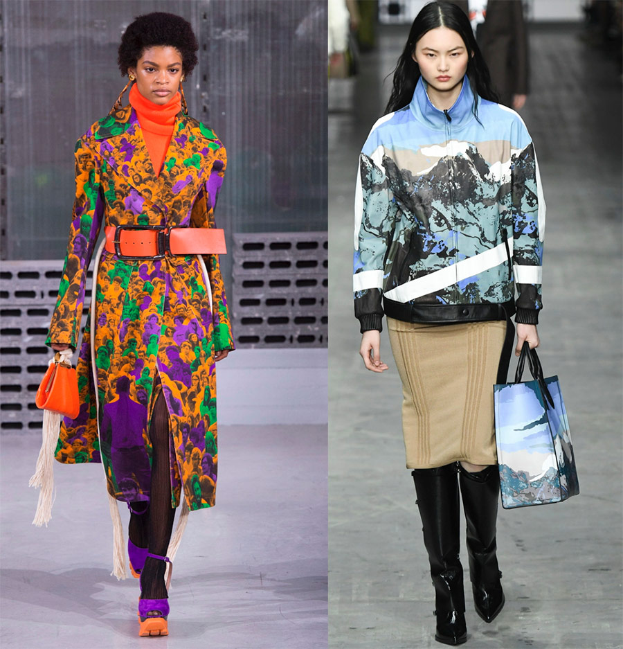 impressions de mode sur les vêtements 2025-2026