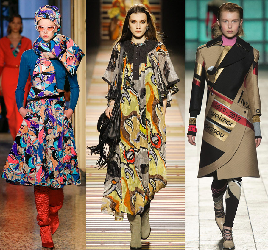 Impressions de mode inhabituelles sur les vêtements 2025-2026