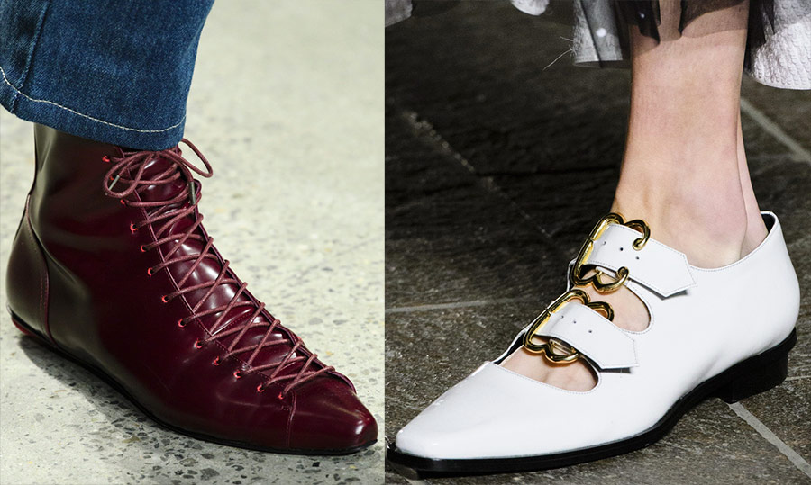 Chaussures à talons bas