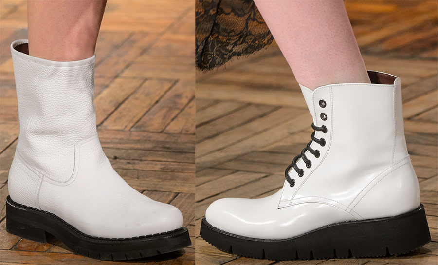 Des chaussures blanches comme neige pour l'hiver 2025-2026