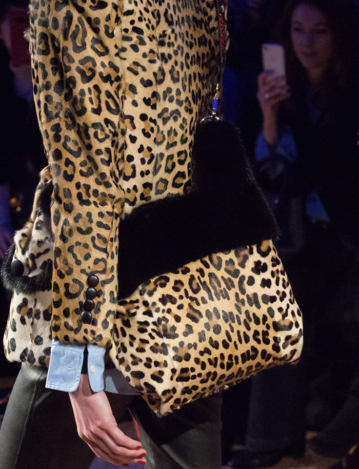 Sac femme en fourrure