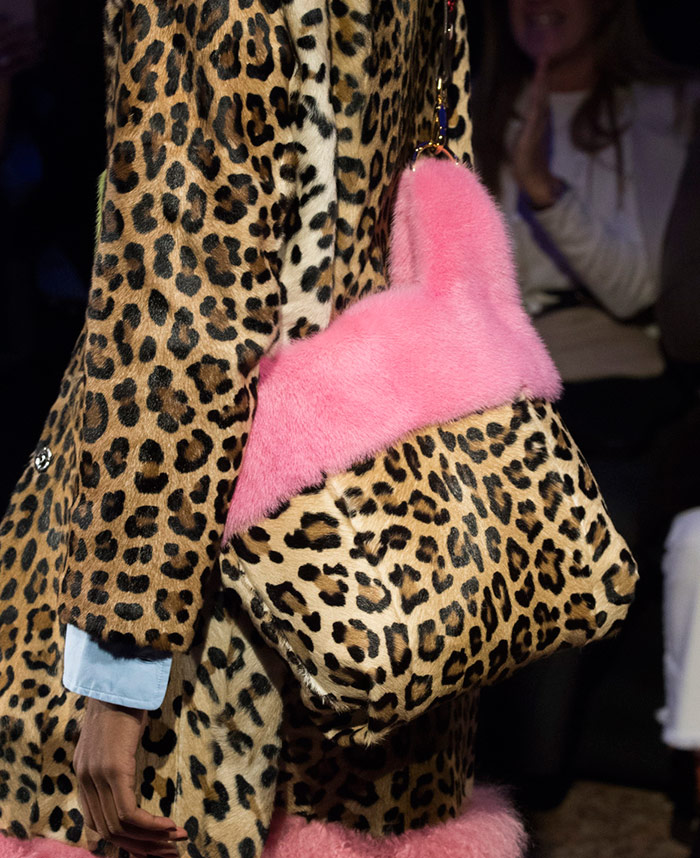 Sac femme en fourrure