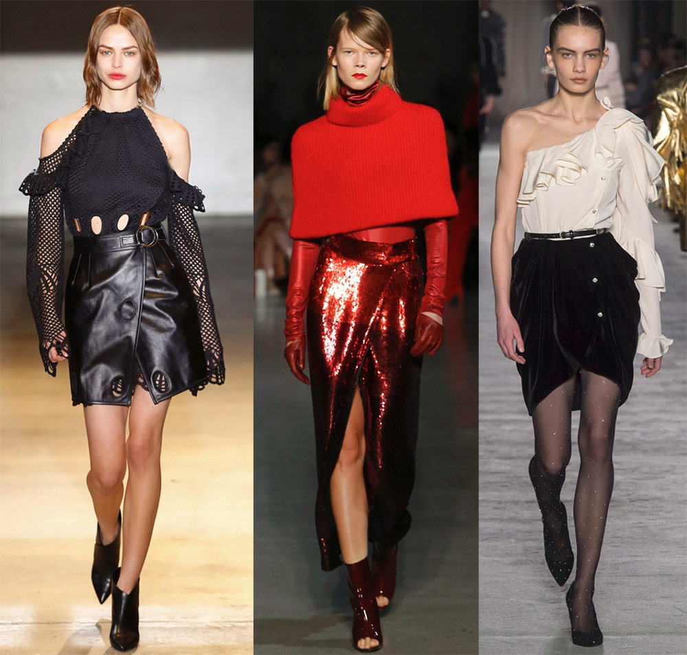 Jupes portefeuille de soirée