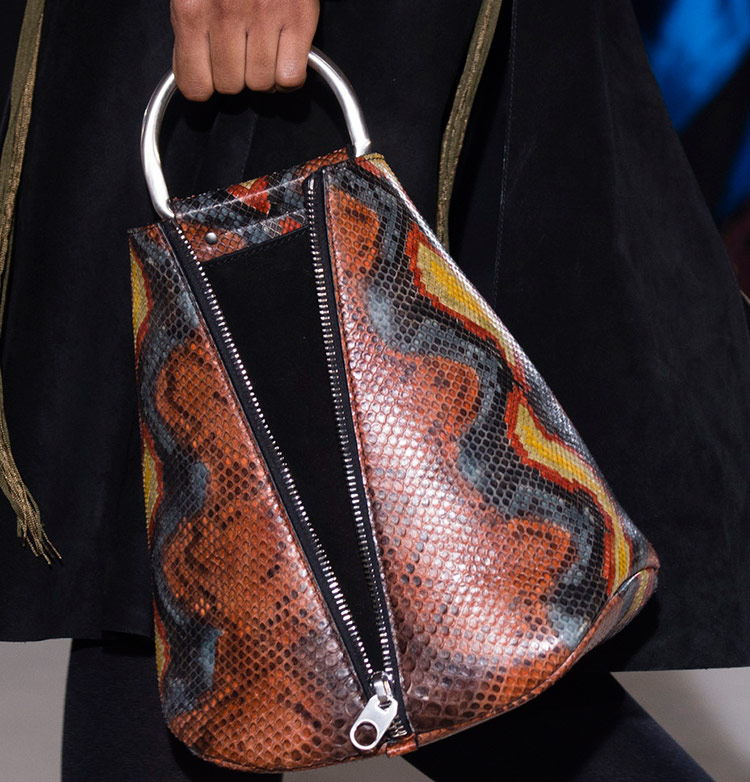 Sac serpent brillant