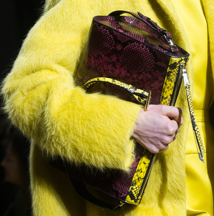 Sac en peau de serpent