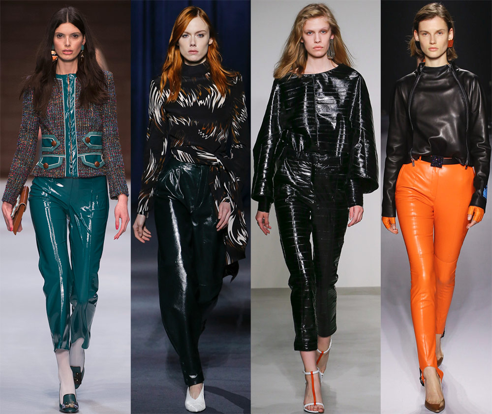 Joli pantalon en cuir