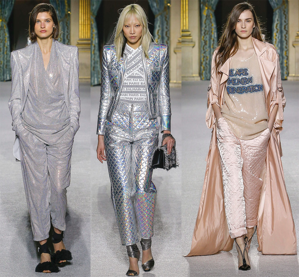 Pantalon à la mode Balmain pour femme