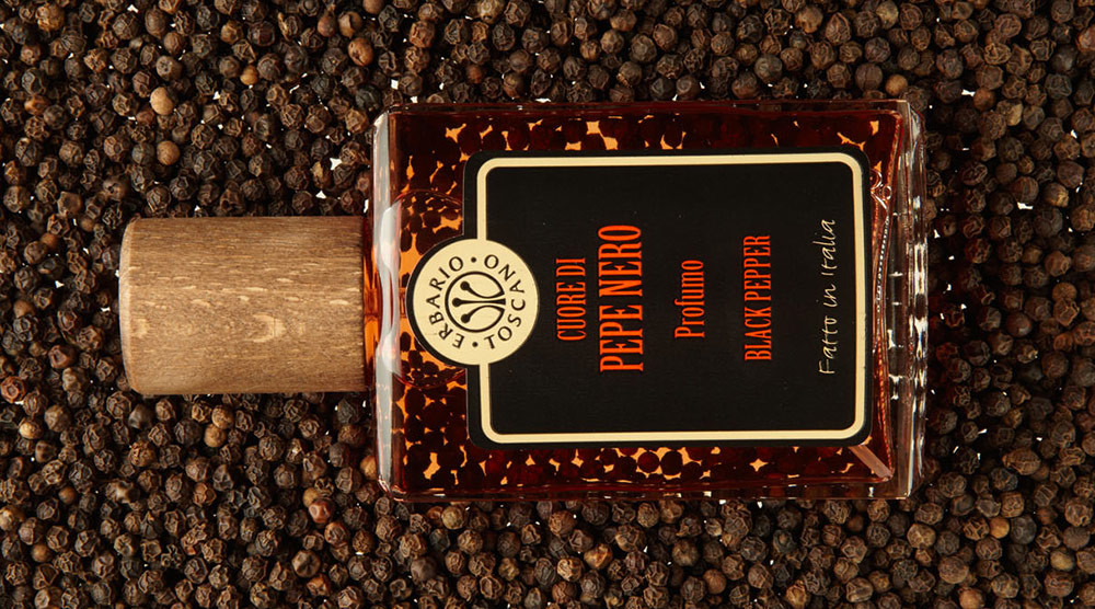 Parfumerie au parfum de poivre noir