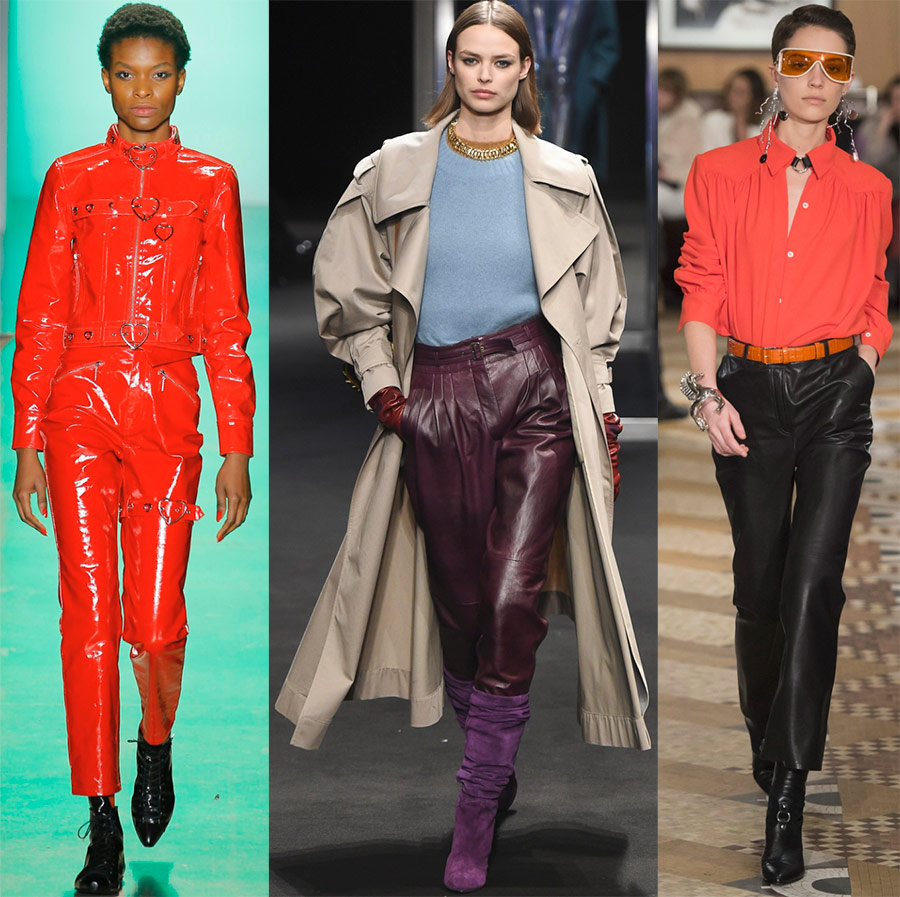 Pantalon en cuir 2025-2026