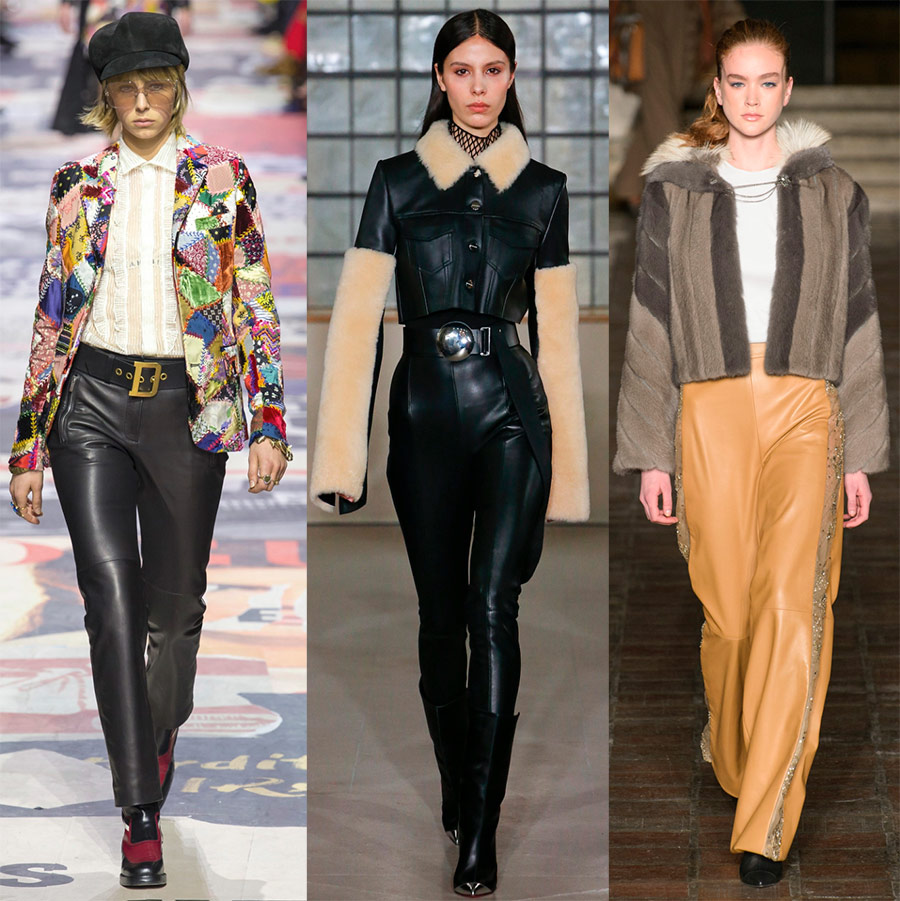 Pantalon en cuir 2025-2026