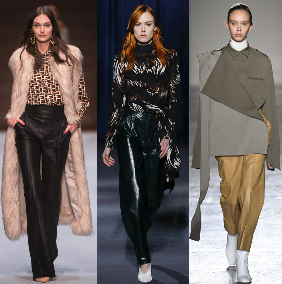 Pantalon en cuir 2025-2026