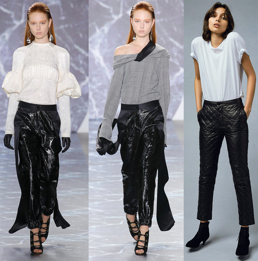 Pantalon en cuir 2025-2026