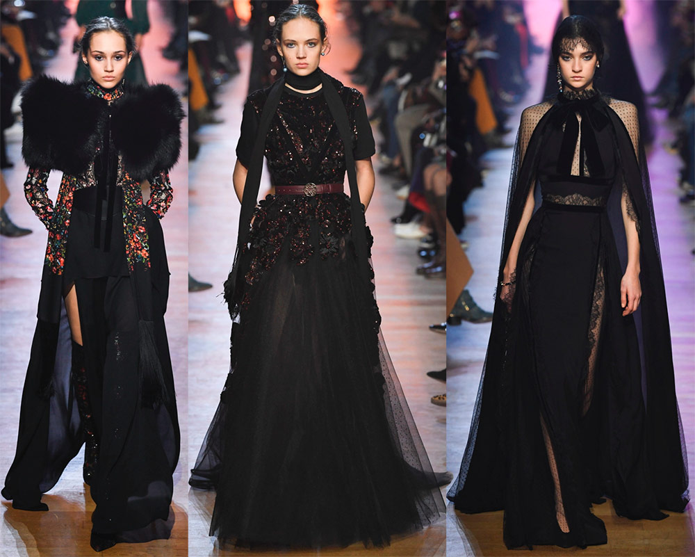 Elie Saab robes noires