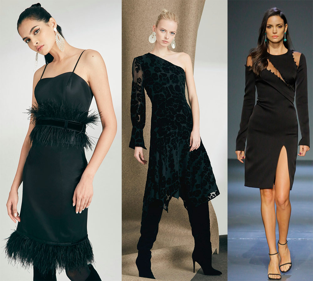 Robes noires courtes